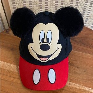 Mickey Mouse Toddler Plush Ears Baseball Hat